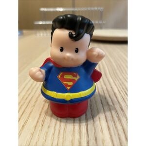 Fisher-Price Little People DC Super Friends Superman Figure Super Hero Toy